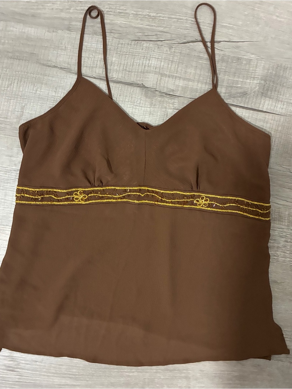 y2k beaded tank top